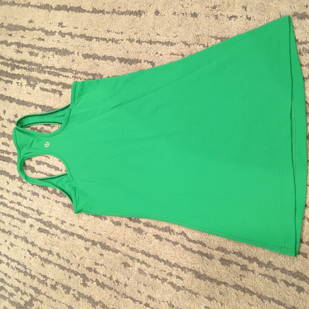 Lululemon Cool Racerback Green Bean like new - Picture 10 of 11